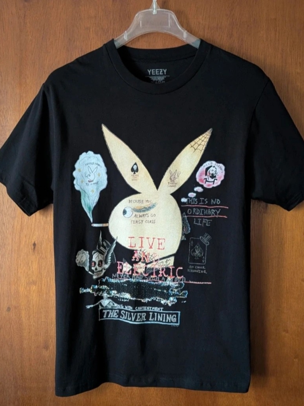 Yeezy Wes Lang Design T-shirt Mens Size Medium Excellent Like New Condition